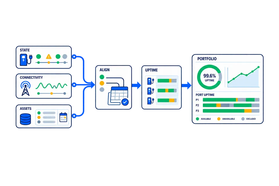 EVSE Uptime & Reliability Analytics
